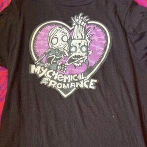 My Chemical Romance Graphic T Shirt Emo Band Tee